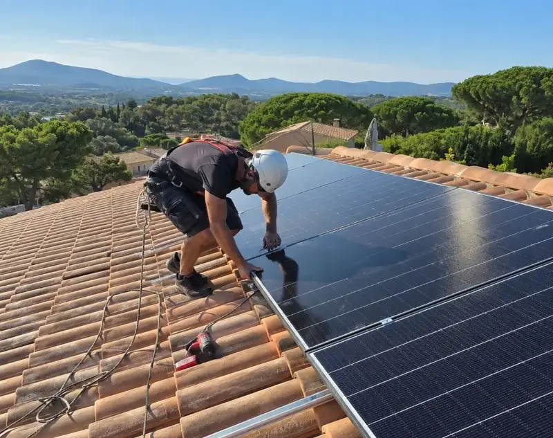 Installateur panneaux solaires Trébas — pose photovoltaïque sur toiture